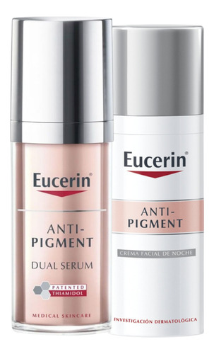 Combo Eucerin Anti Pigment Crema De Noche + Serum Booster