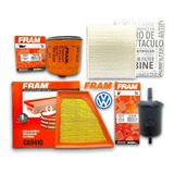 Kit 4 Filtros Volkswagen  Gol Trend Suran Fox Voyage Fram