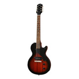 Guitarra Eléctrica EpiPhone Inspired By Gibson Les Paul Junior De Caoba Tobacco Burst Brillante Con Diapasón De Laurel Indio