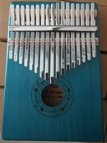 Piano Africano De Madera De 17 Teclas Kalimba