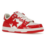 Sneakers A Bathing Ape Bape Sk8 Sta Red