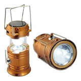 Lanterna Lampiao Solar Led Pesca Camping Trilha Recarregavel