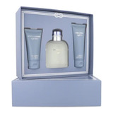 Dolce & Gabbana Light Blue Pour Homme Kit 3 Pzas.