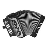 Acordeon Hohner Rey Vallenato Negro 5 Letras Y Adg Nuevos