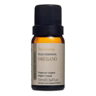 Óleo Essencial De Orégano 100% Puro Via Aroma 10ml | Frete grátis