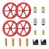 Kit De Rueda Niveladora 3d Con Dos Árboles, Impresora Pc4-m1