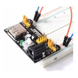 Combo Fuente 5v 3.3v, Protoboard Y 65 Cables Mm P/arduino