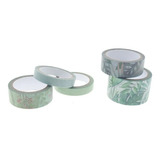 Cinta Washi Tape Decorativa Leaves Hojas Planta  Ibi Craft