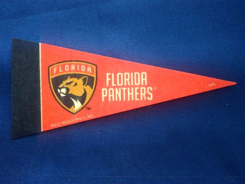 Mini Banderín Hockey Nhl - Florida Panthers - Panteras Rico