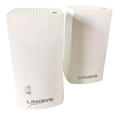 2 Unid - Roteador E Repetidor Wi-fi Linksys Branco - Whw01