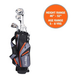 Buke Golf Set Tour Edge Junior 5/8 Años 5 Palos Orange