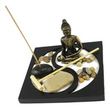 Estatua De Buda Con Diseño De Piedra Arenisca Para Sentarse,