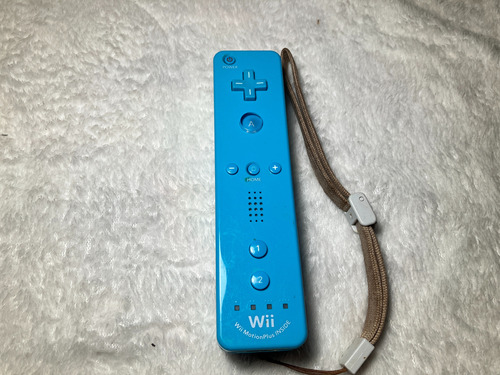 Wii Remote Plus Original Nintendo Strap Rvl036 A S/cap Cores