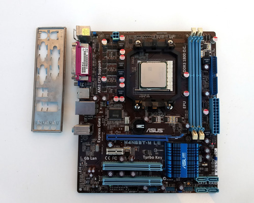 Mother Asus M4n68t-m Le - Am3 - Ddr3 - Gigabit + Sempron 140