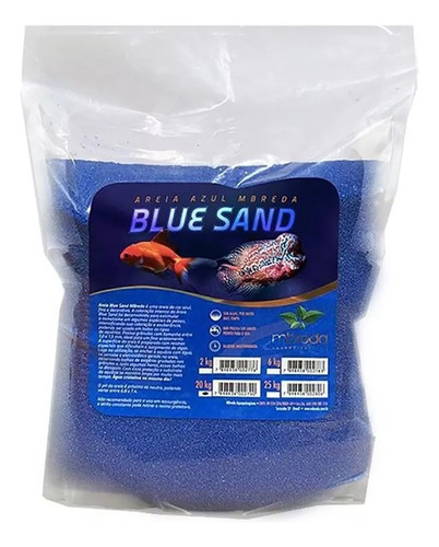 Areia Azul Mbreda Blue Sand - 2 Kg