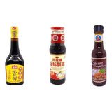 Pack X 3  Salsas - Soja + Ostra + Teriyaki. Origen Oriental.