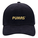 Gorra Ajustable Hombre Mujer Pumas Unam Logo Dorado 2