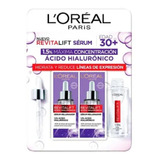 2 Sérum Rellenador L'oréal Revitalift Ácido Hialurónico