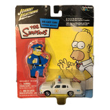 Johnny Lightning The Simpsons Chief Wiggum Police Car 1:64 