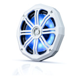 Alto Falante Barco Lancha Iate 6,5  240w Branco Rgb - 1 Par