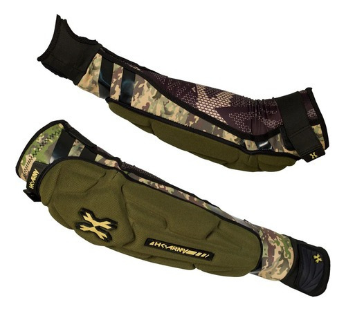 Coderas Camuflaje Protección Paintball Gotcha Xl Hk Army X C