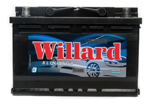 Bateria 12x85 Willard Ub840 Autos Camionetas Diesel Gnc