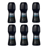 Kit Com 6 Desodorantes Roll-on Musk Marine Avon