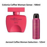 Desodorante Coffee Women Sense E Aerosol Coffee Woman Seduct