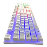 Combo Teclado Y Mouse Con Luces Led Multicolor Usb Gaming