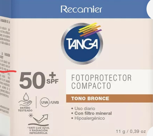 Fotoprotector Compacto Tanga - g a $5000