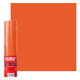 Papel Tapiz O Vinilo Adhesivo  Naranja Coral Rollo 3 Mts