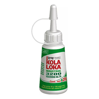 Pegamento Líquido Kola Loka Industrial 3200 (VISCOSIDAD ALTA) de 20g no tóxico | MercadoLibre