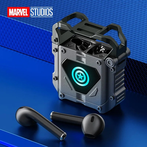 Auriculares Inalámbricos Marvel Btmv08 Para Juegos Con Reduc