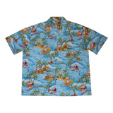 Camisa Xxl - Aloha Republic - Hawaiana - Original - 058