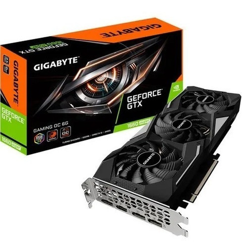 Placa De Video Nvidia Gigabyte Gtx 1660 Super Oc Edition 6gb