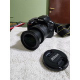 Nikon D3400 + Lente 18-55 Vr + Bolso 