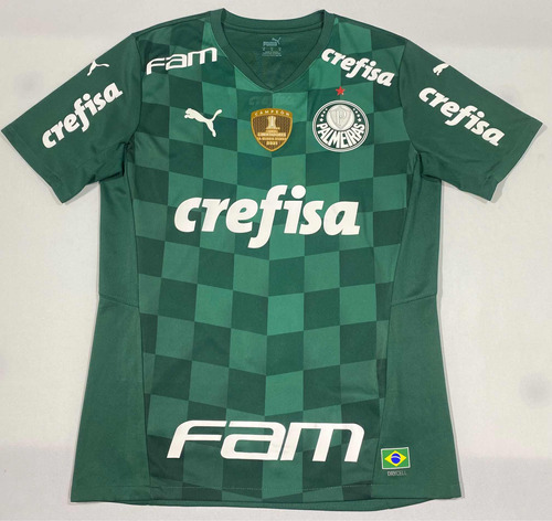 Camisa Jogo Palmeiras Puma 2021 Paulista 2022 Marcus Rocha 2