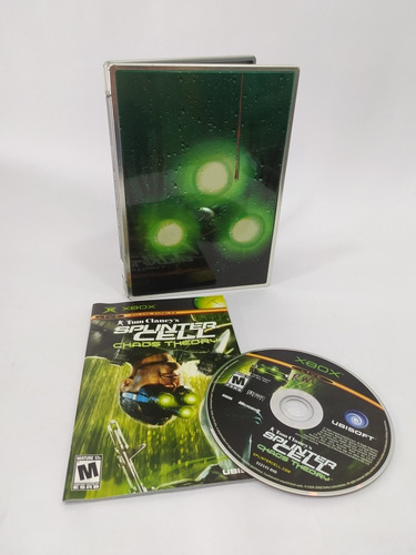 Steelbook Splinter Cell Chaos Theory - Xbox Clasico