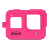 Funda De Silicona Original Para Gopro Hero 8 Black Rosado