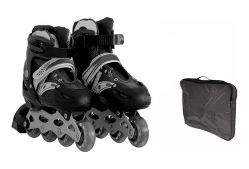 Rollers Patines Aluminio Niños Extensible Ruedas Rgb Reforza