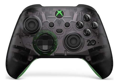 Control Inalámbrico Xbox Edición Especial 20 Aniversario Color Negro