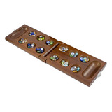 Juego De Mesa Mancala Para Niños Con Tablero Plegable De Pie