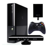 Xbox 360 Super Slim 250gb (kinect + Controle) Usado ((preço Negociável))