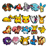 Set 20 Charms Pines Compatible Con Crocs Bamers Pokemon 