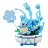 Keeppley Bonsai Squirtle Flores Armables Pokemon Bloques