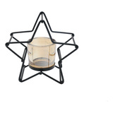 Candelero Para Eventos U Hogar Forma Estrella