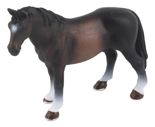 Figura De Caballo Sólido De Simulación De Plástico Modelo An