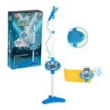 Brinquedo Microfone Para Crianças Com Pedestal Infantil