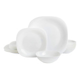 Set De Platos Gibson Home Blanco, Servicio Para 6, 18 Pcs