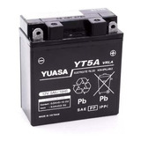 Bateria Yuasa Yt5a = Yb5-lb Gel Ybr 125 Gixxer Fz16 Ciclofox